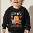 Lunch Lady Appreciation Back To School Cafeteria Worker Graphic Toddler Sweatshirt Lunch Lady Appreciation Back To School Cafeteria Worker Graphic Toddler Sweatshirt
