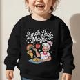 Lunch Lady Magic Cafeteria Worker Back To School Women Girls Graphic Toddler Sweatshirt