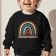 Math Interventionist Rainbow Appreciation Day Back To School Graphic Toddler Sweatshirt