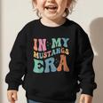In My Mustangs Era Back To School Spirit Game Retro Groovy Graphic Toddler Sweatshirt In My Mustangs Era Back To School Spirit Game Retro Groovy Graphic Toddler Sweatshirt