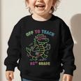 Off To Teach Fifth Grade Alligator Back To School Graphic Toddler Sweatshirt Off To Teach Fifth Grade Alligator Back To School Graphic Toddler Sweatshirt
