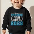 Official Freshman Future Class Of 2028 Back To School Graphic Toddler Sweatshirt Official Freshman Future Class Of 2028 Back To School Graphic Toddler Sweatshirt