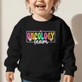 Oncology Team Nurse Back To School Nursing Nurse Squad Graphic Toddler Sweatshirt