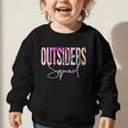 Outsiders Squad Tie Dye Back To School Women Appreciation Graphic Toddler Sweatshirt Outsiders Squad Tie Dye Back To School Women Appreciation Graphic Toddler Sweatshirt