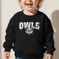 Owls Back To School Spirit Graphic Toddler Sweatshirt Owls Back To School Spirit Graphic Toddler Sweatshirt