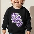 Panthers Cheer Back To School Cheerleading Spirit P Graphic Toddler Sweatshirt Panthers Cheer Back To School Cheerleading Spirit P Graphic Toddler Sweatshirt