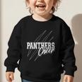 Panthers Cheer Back To School Cheerleading Team Spirit Graphic Toddler Sweatshirt Panthers Cheer Back To School Cheerleading Team Spirit Graphic Toddler Sweatshirt