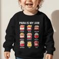 Parateaching Para Is My Jam Back To School For Paraeducator Graphic Toddler Sweatshirt