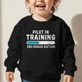 Pilot In Training 3rd Grade Edition Back To School Boys Girl Graphic Toddler Sweatshirt