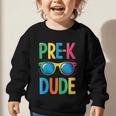 Pre-K Dude Shirt Back To School First Day Of Preschool Boy Graphic Toddler Sweatshirt