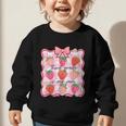Preppy Back To School 3rd Grade Is My Jam Strawberry Bow Graphic Toddler Sweatshirt Preppy Back To School 3rd Grade Is My Jam Strawberry Bow Graphic Toddler Sweatshirt