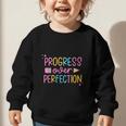 Progress Over Perfection Back To School Tshirt Graphic Toddler Sweatshirt Progress Over Perfection Back To School Tshirt Graphic Toddler Sweatshirt