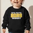Proud Brother Of 2026 Graduate Matching Back To School GY Graphic Toddler Sweatshirt