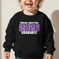 Proud Brother Of 2026 Graduate Matching Back To School P Graphic Toddler Sweatshirt