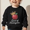Queen Of Kindergarten Graduation Back To School Girl Graphic Toddler Sweatshirt Queen Of Kindergarten Graduation Back To School Girl Graphic Toddler Sweatshirt