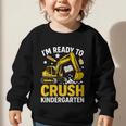 Im Ready To Crush Kindergarten Boys Back To School Graphic Toddler Sweatshirt Im Ready To Crush Kindergarten Boys Back To School Graphic Toddler Sweatshirt