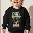 Ready To Crush Kindergarten Monster Truck Boy Back To School Graphic Toddler Sweatshirt Ready To Crush Kindergarten Monster Truck Boy Back To School Graphic Toddler Sweatshirt