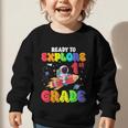 Ready To Explore 1st Grade Astronaut Back To School Graphic Toddler Sweatshirt
