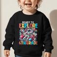 Ready To Explore 4th Grade Boys Astronaut Back To School Graphic Toddler Sweatshirt Ready To Explore 4th Grade Boys Astronaut Back To School Graphic Toddler Sweatshirt