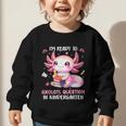 Ready To Kindergarten Axolotl Questions Back To School Girls Graphic Toddler Sweatshirt Ready To Kindergarten Axolotl Questions Back To School Girls Graphic Toddler Sweatshirt