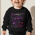 Ready To Sparkle 6th Grade Back To School For Girls Graphic Toddler Sweatshirt