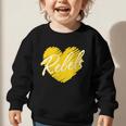 Rebels Heart Back To School Spirit GY Graphic Toddler Sweatshirt Rebels Heart Back To School Spirit GY Graphic Toddler Sweatshirt