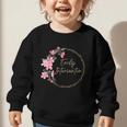 Retro Floral Early Intervention Specialist Back To School Graphic Toddler Sweatshirt Retro Floral Early Intervention Specialist Back To School Graphic Toddler Sweatshirt