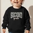Retro Second Grade Back To School Boy Old Camo 2nd Grade Kid Graphic Toddler Sweatshirt