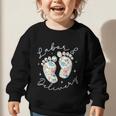 Retro Wildflowers Labor And Delivery Nurse Back To School Graphic Toddler Sweatshirt