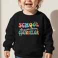 School Counselor Dream Squad Team Back To School Counseling Graphic Toddler Sweatshirt School Counselor Dream Squad Team Back To School Counseling Graphic Toddler Sweatshirt