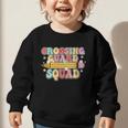 School Crossing Guard Retro Back To School Cool Appreciation Graphic Toddler Sweatshirt School Crossing Guard Retro Back To School Cool Appreciation Graphic Toddler Sweatshirt