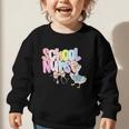 School Nurse Back To School Silly School Nurse Goose Graphic Toddler Sweatshirt