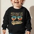 Senior Class Of 2027 Back To School Last First Day Of School Graphic Toddler Sweatshirt
