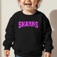 Sharks Back To School Spirit Pk Graphic Toddler Sweatshirt