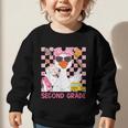 Silly Goose Second Grade Back To School Coquette Girly Graphic Toddler Sweatshirt Silly Goose Second Grade Back To School Coquette Girly Graphic Toddler Sweatshirt