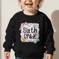 Sixth Grade Back To School For Girls Pink Notebook Graphic Toddler Sweatshirt Sixth Grade Back To School For Girls Pink Notebook Graphic Toddler Sweatshirt