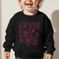 SLP Love Inspire Teach Pink Bow Back To School Graphic Toddler Sweatshirt SLP Love Inspire Teach Pink Bow Back To School Graphic Toddler Sweatshirt
