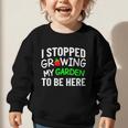 I Stopped Growing My Garden Back To School Gamer Tee Graphic Toddler Sweatshirt I Stopped Growing My Garden Back To School Gamer Tee Graphic Toddler Sweatshirt