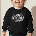 Storm Volleyball Back To School Spirit Graphic Toddler Sweatshirt Storm Volleyball Back To School Spirit Graphic Toddler Sweatshirt