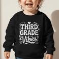 Third Grade Vibes Back To School Fun Graphic Toddler Sweatshirt