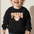 Tigers School Spirit Back To School O Graphic Toddler Sweatshirt Tigers School Spirit Back To School O Graphic Toddler Sweatshirt