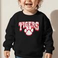 Tigers School Spirit Back To School R Graphic Toddler Sweatshirt