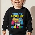 Time To Level Up 5th Grade Video Gamer Kids Back To School Graphic Toddler Sweatshirt Time To Level Up 5th Grade Video Gamer Kids Back To School Graphic Toddler Sweatshirt