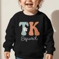 TK Squad Groovy Women Appreciation Day Hello Back To School Graphic Toddler Sweatshirt TK Squad Groovy Women Appreciation Day Hello Back To School Graphic Toddler Sweatshirt