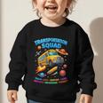 Transportation Squad School Bus Back To School Retro Graphic Toddler Sweatshirt Transportation Squad School Bus Back To School Retro Graphic Toddler Sweatshirt
