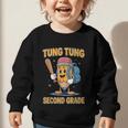 Tung Tung Sahur 2nd Grade Italian Brainrot Back To School Graphic Toddler Sweatshirt Tung Tung Sahur 2nd Grade Italian Brainrot Back To School Graphic Toddler Sweatshirt