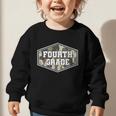 Vintage Fourth Grade Old Camo Back To School Boys 4th Grade Graphic Toddler Sweatshirt Vintage Fourth Grade Old Camo Back To School Boys 4th Grade Graphic Toddler Sweatshirt