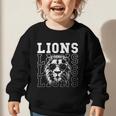 Vintage Lions School Spirit Fan Team Back To School Graphic Toddler Sweatshirt Vintage Lions School Spirit Fan Team Back To School Graphic Toddler Sweatshirt