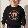 VPK Vibes First Day Of Back To School Appreciation Week Graphic Toddler Sweatshirt VPK Vibes First Day Of Back To School Appreciation Week Graphic Toddler Sweatshirt