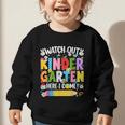 Watch Out Kindergarten Here I Come Back To School Girls Kids Graphic Toddler Sweatshirt Watch Out Kindergarten Here I Come Back To School Girls Kids Graphic Toddler Sweatshirt